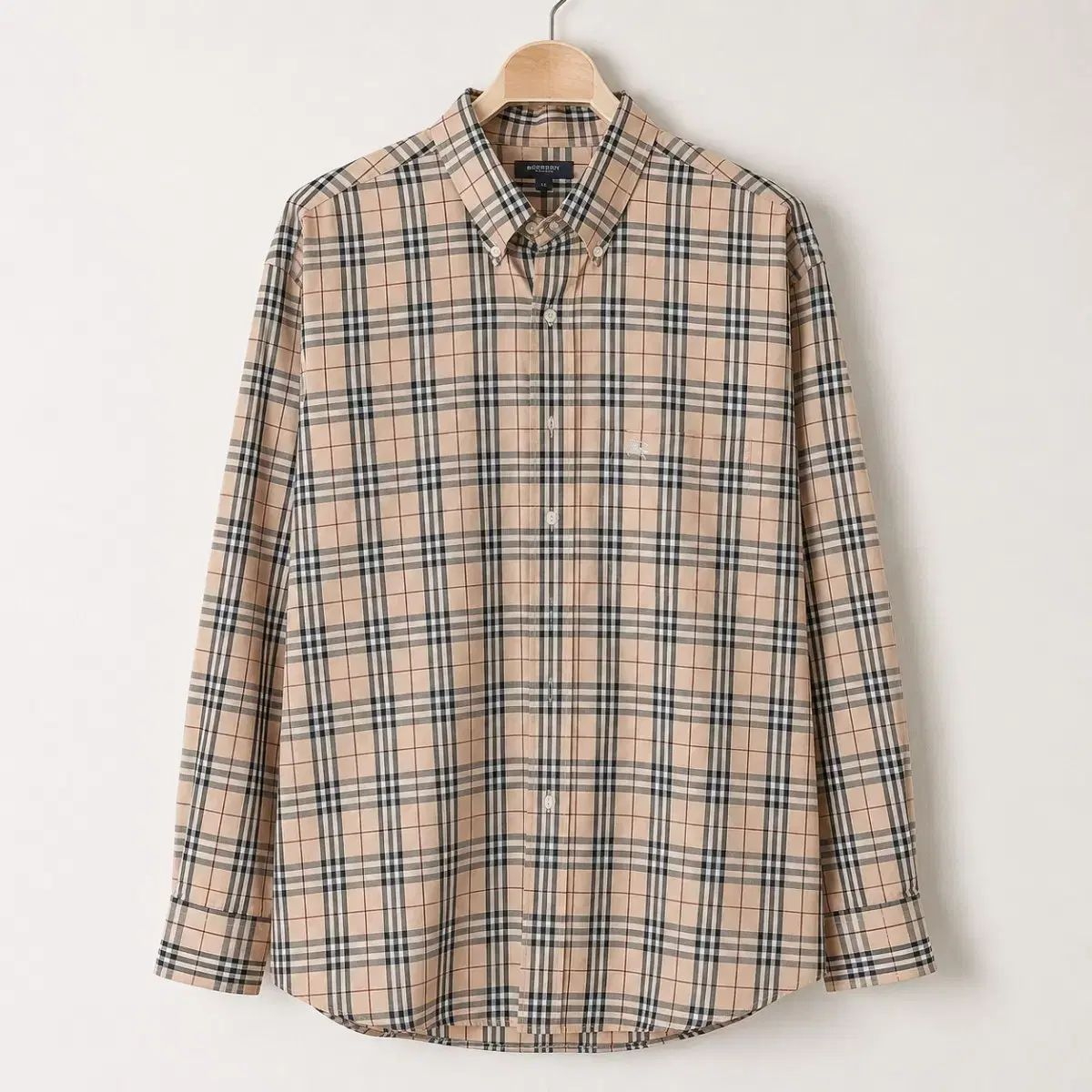 バーバリー ロンドン チェック オーバーサイズ シャツ XL