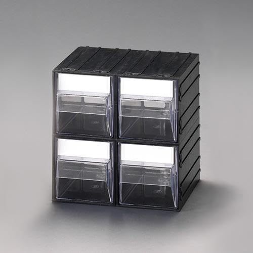 新品 225x225x225mm/2列 2段 連結収納(引出し)