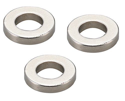 新品 二六製作所 ネオジム磁石 (リング型) φ20×φ10×1 10個入 /3-2347-13