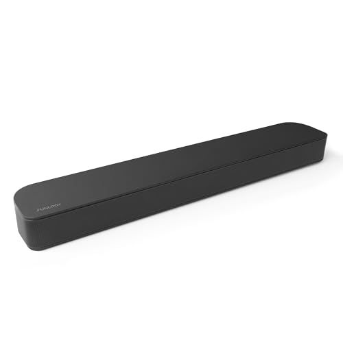 FUNLOGY Soundbar（スピーカー/サウンドバー）VGP2024受賞 / Bluetooth対応/テレビ用/スマホ/ワイヤレス/ホームシアター/ARC/HDMI ケーブル付属【日本ブランド】 (ブラック)/ eae4ff0d