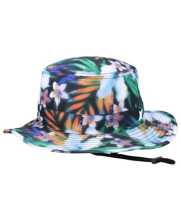 ハーレー メンズ アクセサリー 帽子 Hurley Mens Green Back Country Bucket Hat Green グリーン