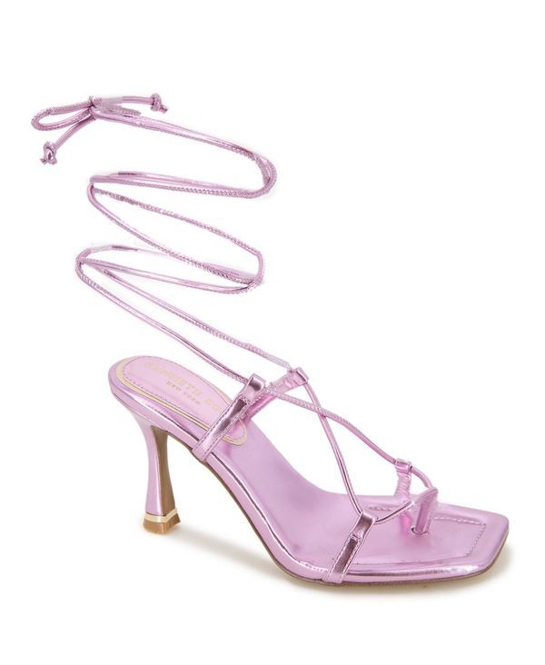 ケネスコール レディース シューズ サンダル Kenneth Cole New York Womens Belinda Dress Sandals Lavender Polyester Textile ラベンダー