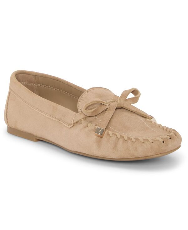 ヴィンスカムート レディース シューズ パンプス ローファー Vince Camuto Womens Katenas Bow Applique SlipOn Loafers Tortilla Suede