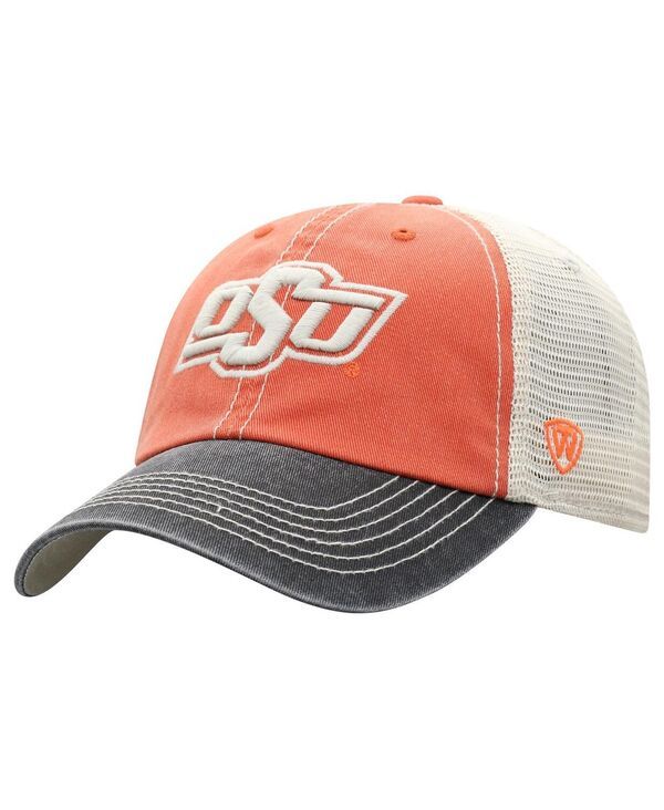 トップオブザワールド メンズ アクセサリー 帽子 Top of the World Mens Orange Oklahoma State Cowboys Offroad Trucker Snapback Hat Orange オレンジ