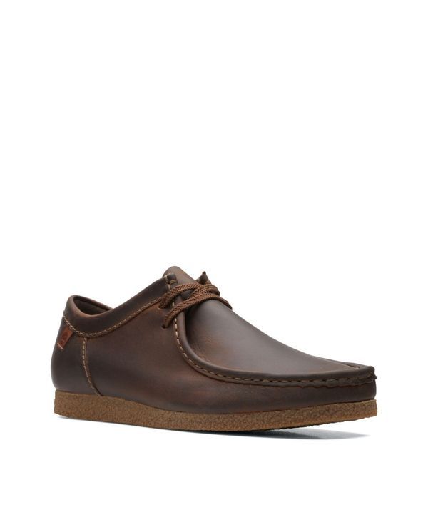 クラークス メンズ シューズ スニーカー Clarks Men s Shacre II Run Shoes Beeswax Leather