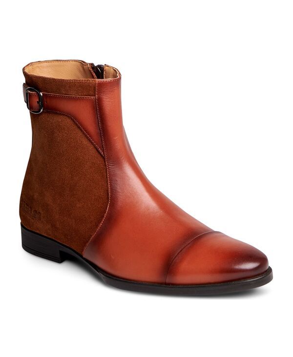 カルロスサンタナ メンズ シューズ ブーツ・レインブーツ Carlos by Carlosantana Menspirit Jodhpur Boots Cognac