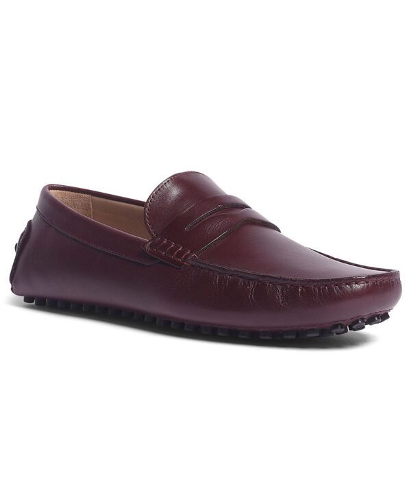 カルロスサンタナ メンズ シューズ スリッポン・ローファー Carlos by Carlosantana Mens Ritchie SlipOn Casual Driving Loafer Burgundy Leather バーガンディ