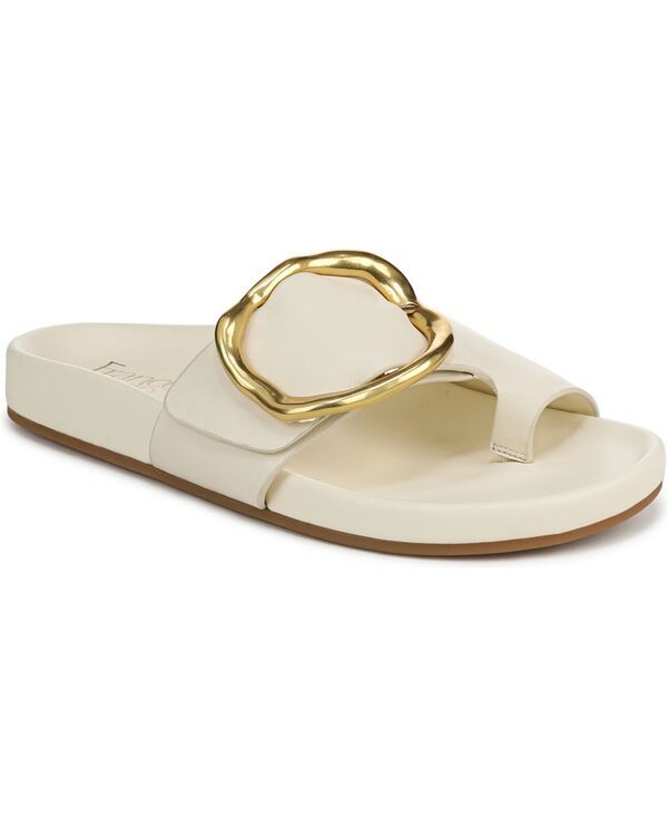 フランコサルト レディース シューズ サンダル Franco Sarto Womens Brianka Slide Sandals Marshmallow Leather