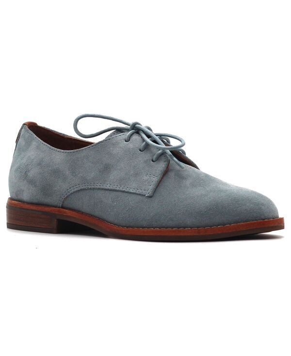 ジェントルソウルズ レディース シューズ パンプス オックスフォード スエード レース Gentle Souls Womens Aronson Suede Lace Up Oxford Blue Suede ブルー