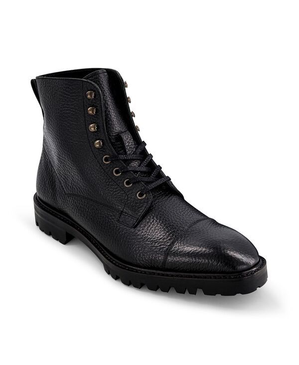 アンソニー ヴィア メンズ シューズ ブーツ・レインブーツ キャップ Anthony Veer Mens Pembroke Cap Toe Boots Black ブラック