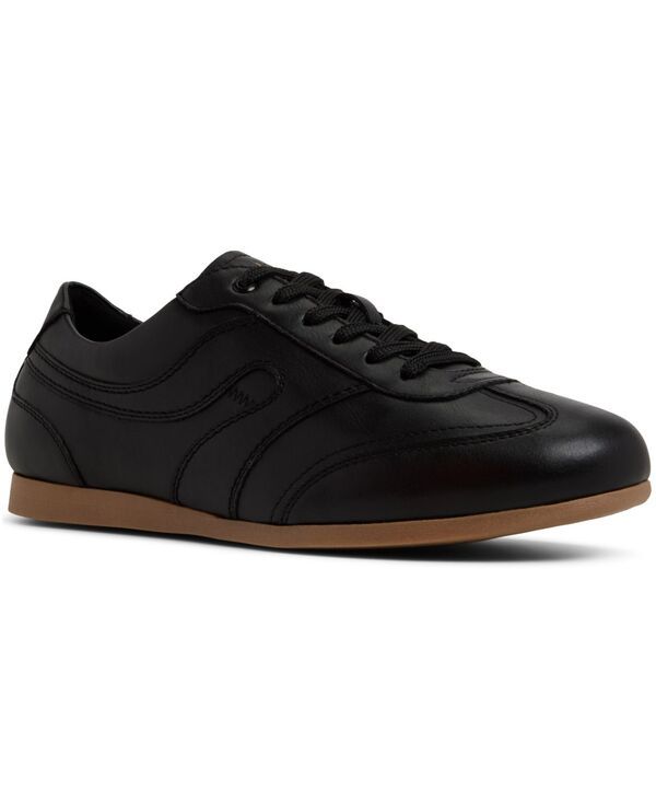 アルド メンズ シューズ スニーカー レース ALDO Mens Aris Lace Up Sneakersmooth black ブラック