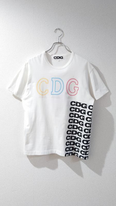 COMME des GARCONS AD2018 CDG × ANTI SOCIAL SOCIAL CLUB Logo T-Shirt White L