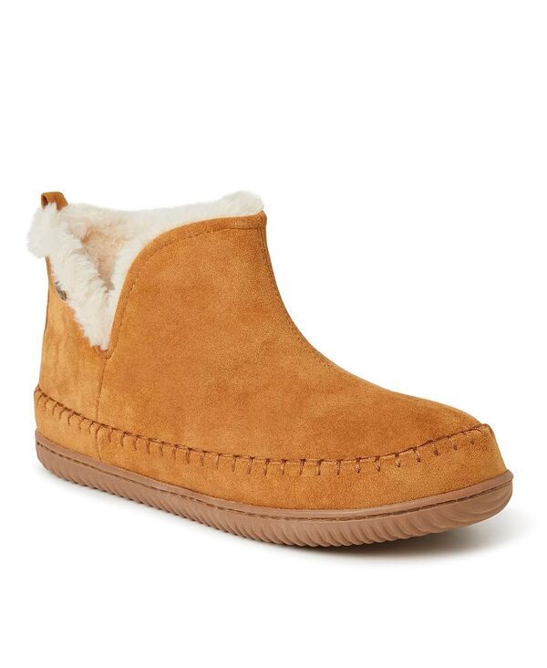 ディアフォームズ メンズ シューズ ブーツ・レインブーツ Dearfoams Mens Alpine by Men s Brixen Bootie Slipper Whiskey