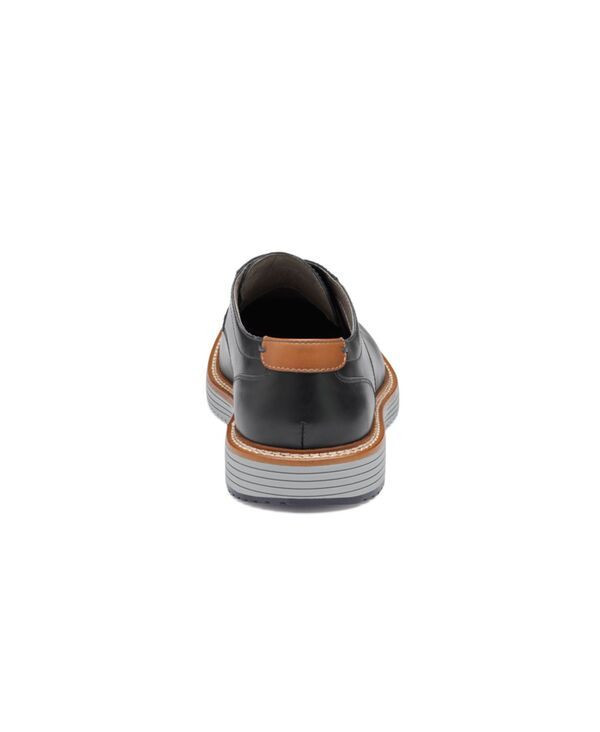 ジョンストンアンドマーフィー メンズ シューズ オックスフォード レース Johnston Murphy Johnston Murphy Hodges Plain Toe Oxford Casual Lace Up Shoe Black Full Grain