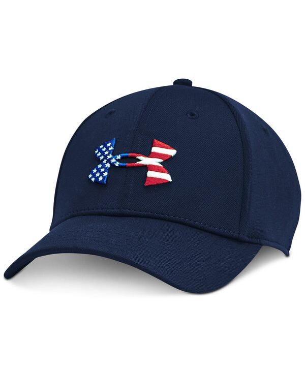 アンダーアーマー メンズ アクセサリー 帽子 キャップ ロゴ Under Armour Mens Freedom Blitzing Logo Cap Academy