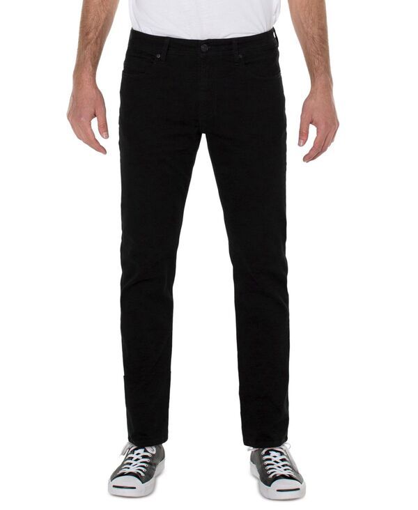 リヴァプール ロサンゼルス メンズ ボトムス デニムパンツ ジーンズ Liverpool Los Angeles Mens SlimFit Kingston Jeans Jet Black ブラック