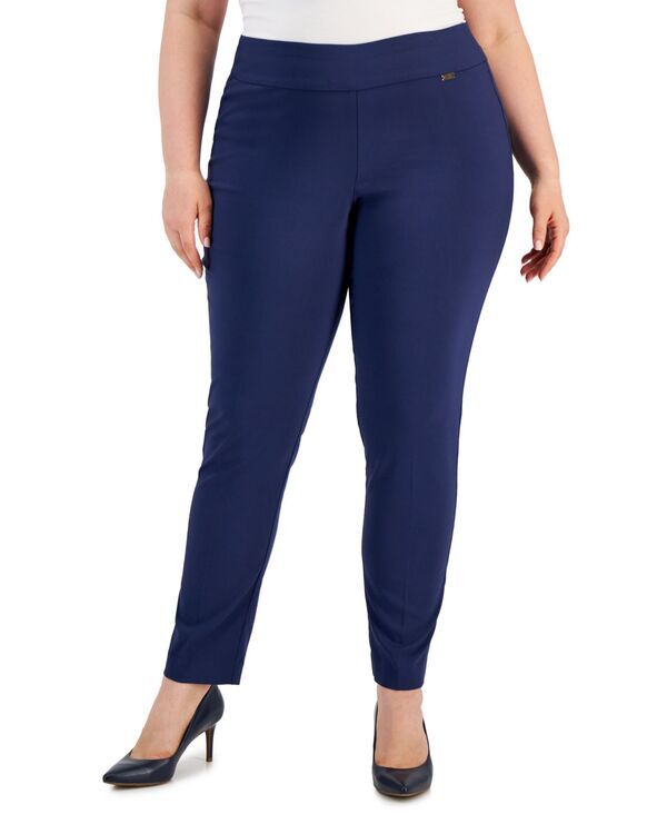 アイエヌシー インターナショナル コンセプト レディース ボトムス カジュアルパンツ パンツ INC International Concepts Womens MidRise Skinny Pants 0P28W Indigo Sea インディゴ