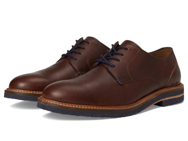 ジョンストンアンドマーフィー メンズ シューズ オックスフォード Johnston Murphy Calder Plain Toe Mahogany Full G