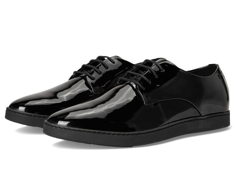 カルバンクライン メンズ シューズ オックスフォード Calvin Klein Fasa Black Patent ブラック