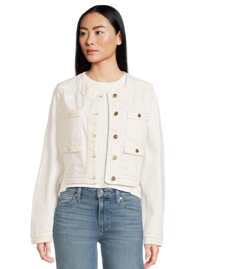 ペイジ レディース アウター コート ジャケット Paige Kiya Jacket In Toasted Ecru Toasted Ecru エクリュ