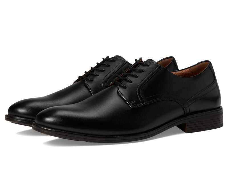 ジョンストンアンドマーフィー メンズ シューズ オックスフォード Johnston Murphy Reeve Plain Toe Black ブラック