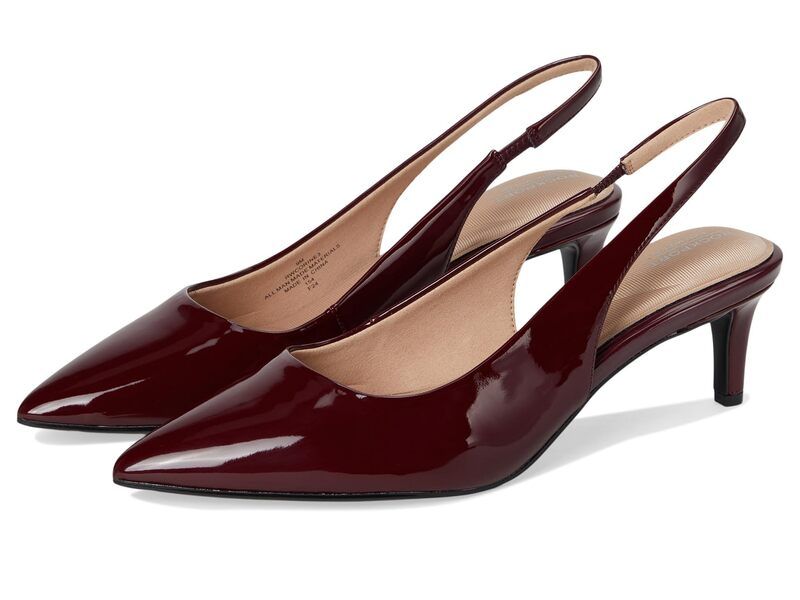 ロックポート レディース シューズ ブーツ・レインブーツ Rockport Corine Dark Red Patent レッド