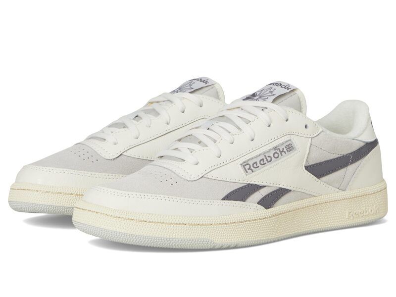 リーボック メンズ シューズ スニーカー ヴィンテージ Reebok Lifestyle Club C Revenge Vintage II ChalkMist Grey チョーク