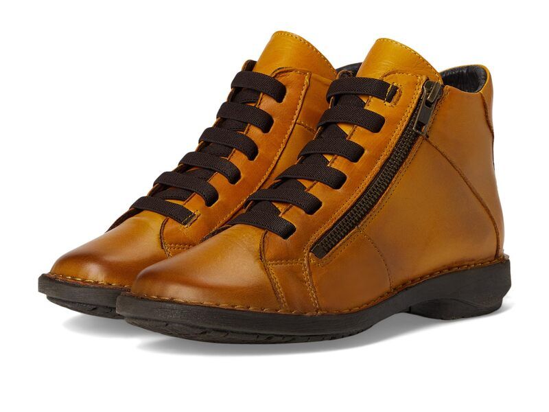 ミズムーズ レディース シューズ ブーツ・レインブーツ Miz Mooz Preslee Ochre Antique B