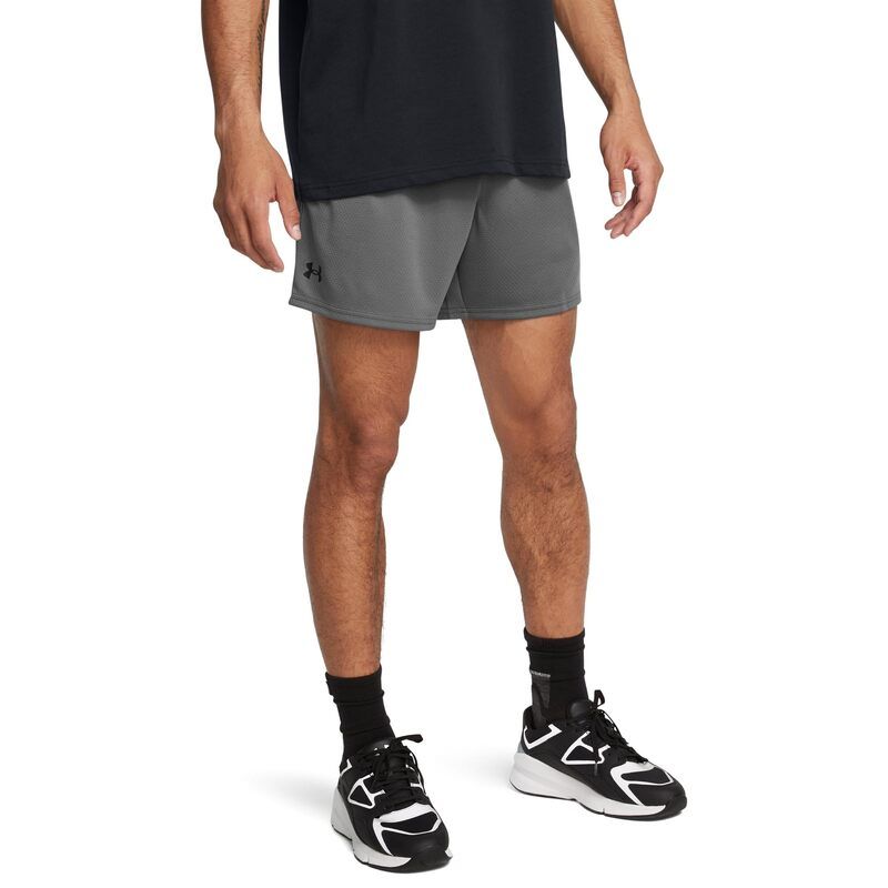 アンダーアーマー メンズ ボトムス ハーフパンツ・ショーツ メッシュ ショートパンツ Under Armour Tech 6 Inch Mesh Shorts CastlerockBlac