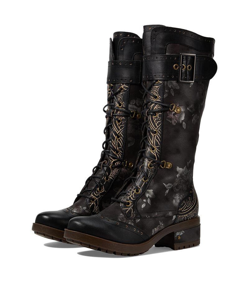 スプリングステップ レディース シューズ ブーツ・レインブーツ LArtiste by Spring Step KishaBoss Black Multi ブラック