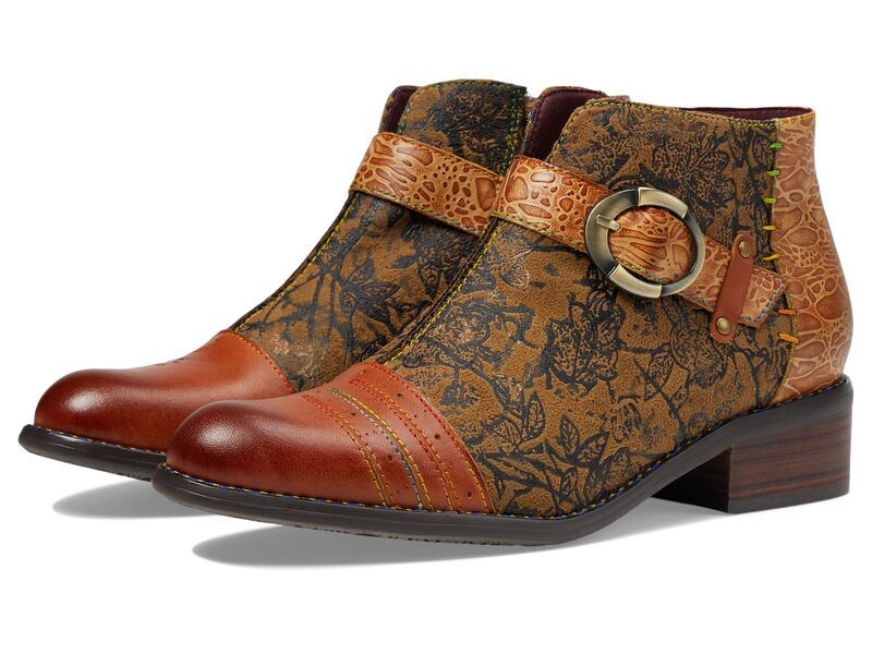 スプリングステップ レディース シューズ ブーツ・レインブーツ LArtiste by Spring Step Georgiana Camel Multi キャメル