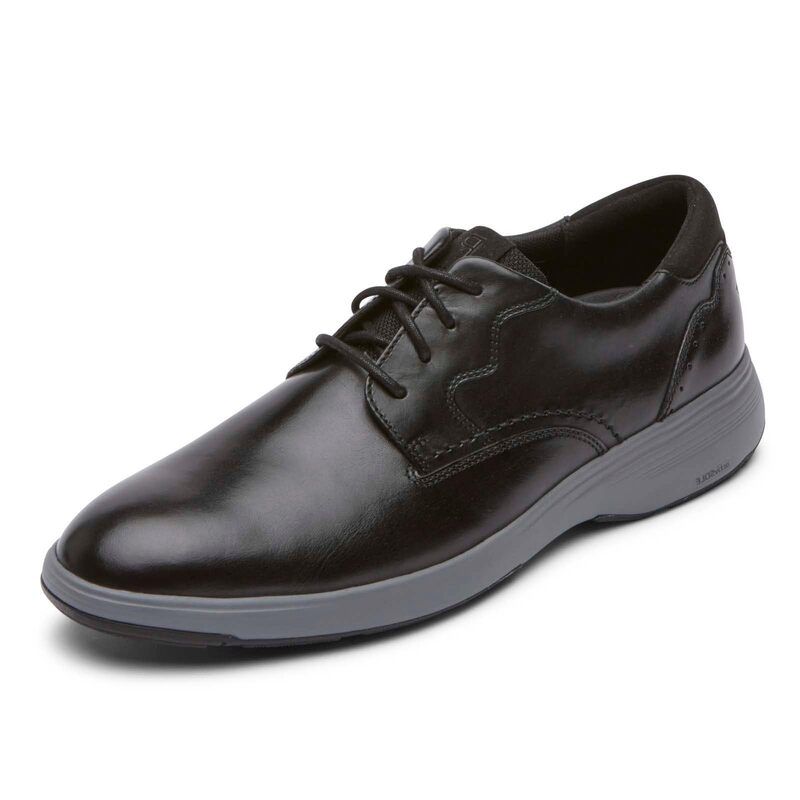 ロックポート メンズ シューズ スニーカー Rockport Noah Plain Toe Black ブラック