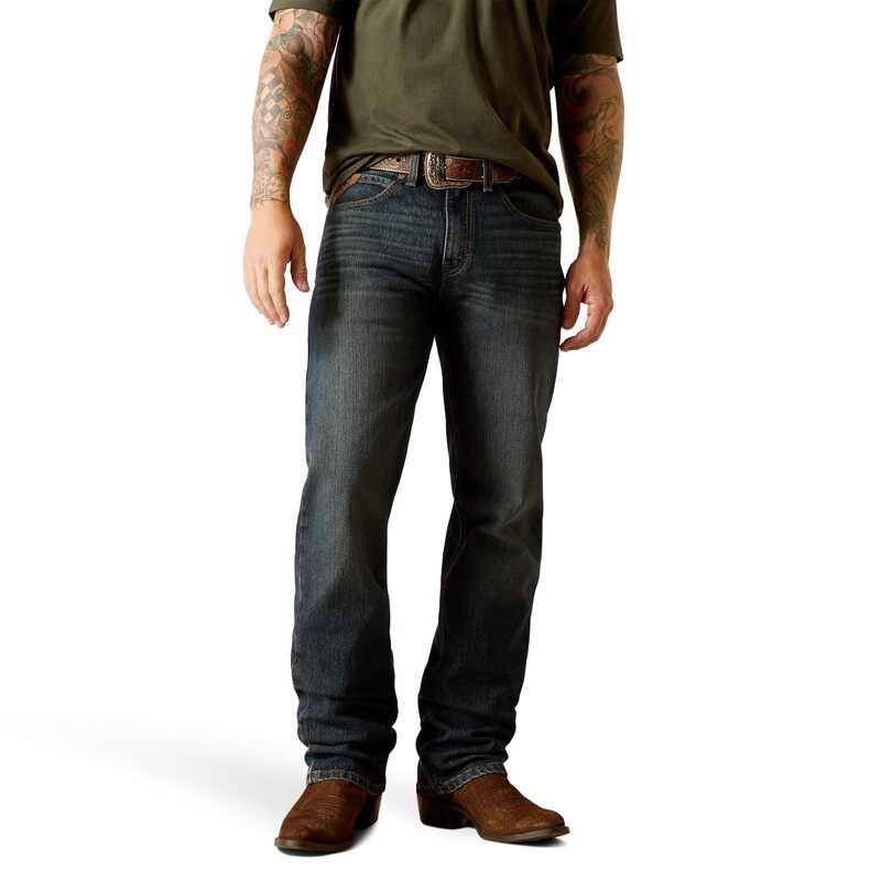 アリアト メンズ ボトムス デニムパンツ ブーツカット ブーツ Ariat M2 Traditional Relaxed Stretch Pro Series Ray Bootcut in Atlas Atlas