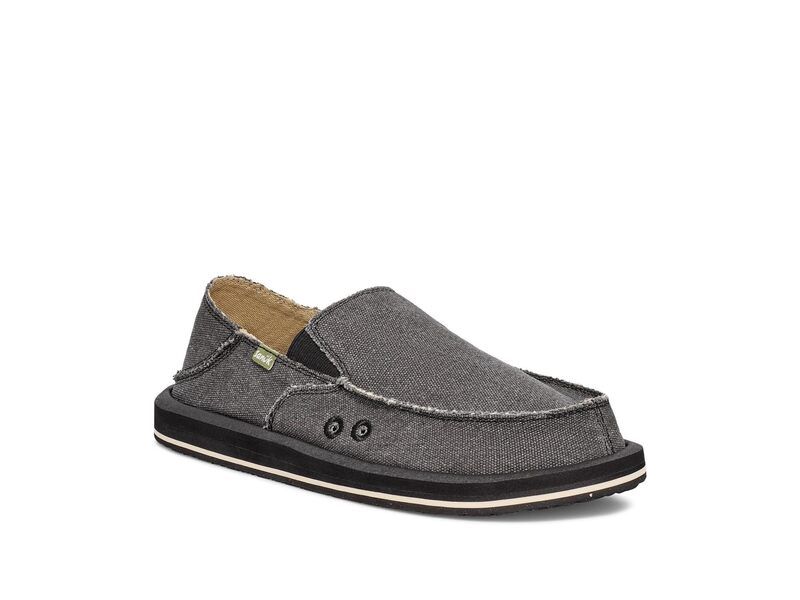 サヌーク メンズ シューズ スニーカー Sanuk Donny Charcoal チャコール