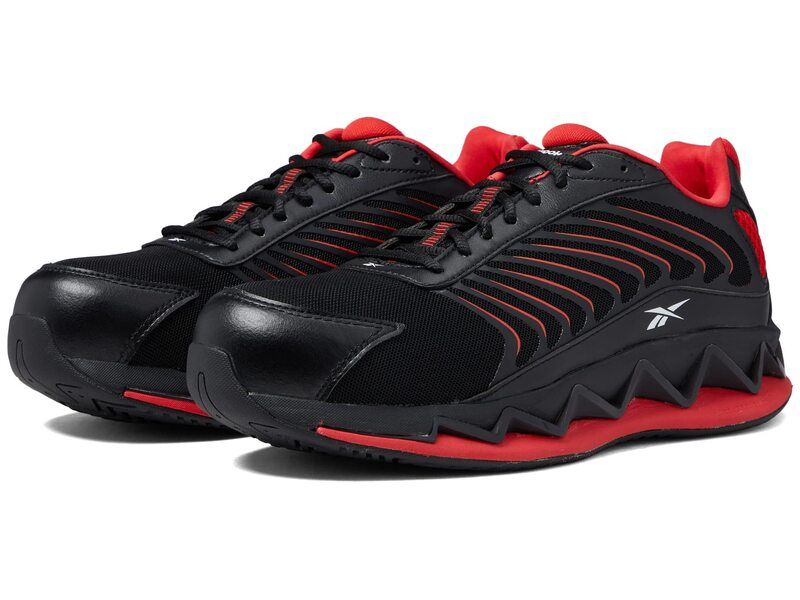 リーボック メンズ シューズ スニーカー Reebok Work Zig Elusion Heritage Work EH Comp Toe BlackRed ブラック