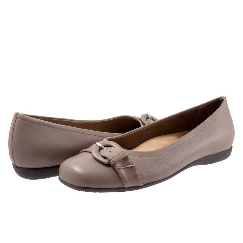 トロッターズ レディース シューズ サンダル Trotters Sylvia Taupe トープ