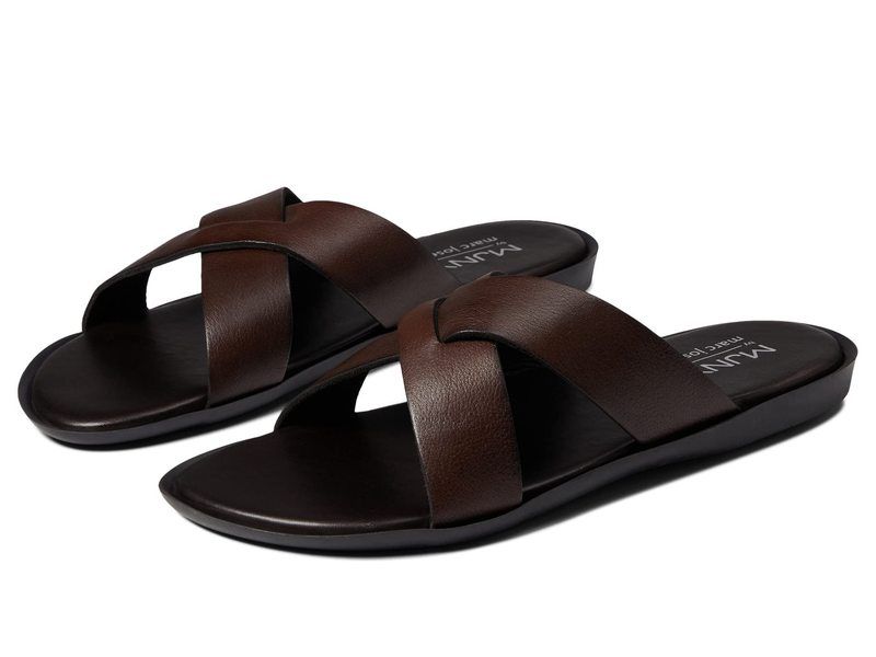 マークジョセフニューヨーク メンズ シューズ サンダル MARC JOSEPH NEW YORK Roman Court Brown Grainy ブラウン