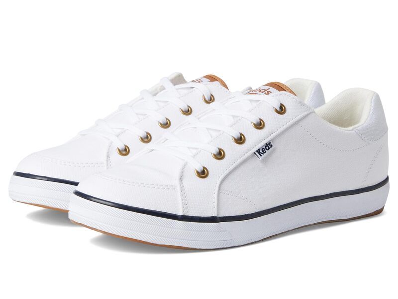ケッズ レディース シューズ スニーカー レース Keds Center III LaceUp WhiteNavy ホワイト