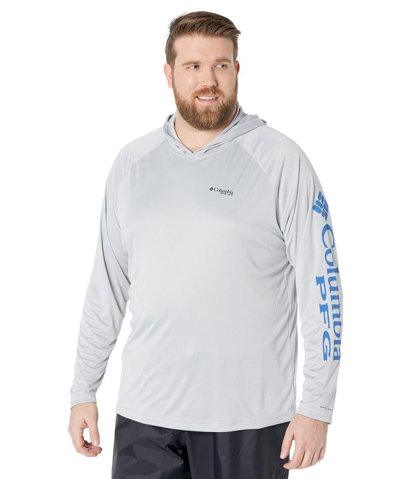 コロンビア メンズ アウター パーカー・スウェットール Columbia Big Tall Terminal Tackle Hoodie Vivid BlueCool ブルー