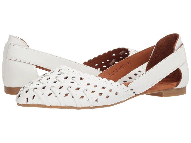 スプリングステップ レディース シューズ サンダル Spring Step Delorse White ホワイト
