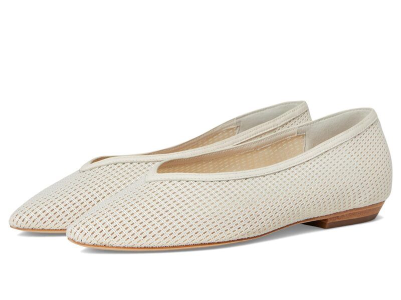 ヴェロニカ ベアード レディース シューズ サンダル メッシュ Veronica Beard Bancroft Mesh BallerinaSkimmer Shoes Ecru エクリュ