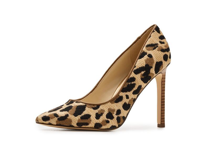 ナインウェスト レディース アウター コート Nine Westatiana Leopard Raffia アニマル