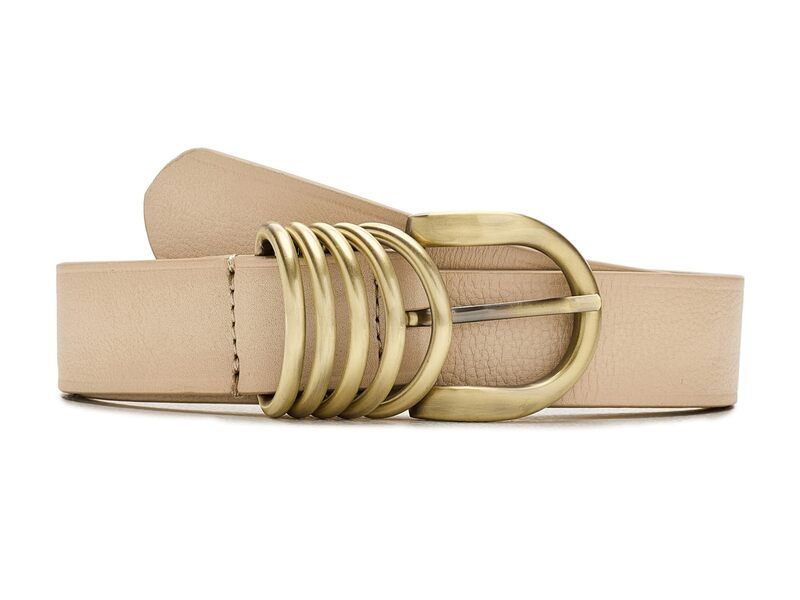 フリーピープル レディース アクセサリー ベルト レザー Free People Rori Leather Belt Cream クリーム