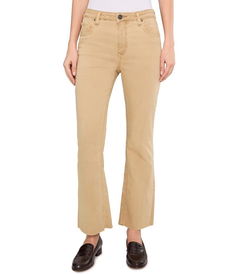 カットフロムザクロス レディース ボトムス カジュアルパンツ アンクル KUT from the Kloth Kelsey HighRise Fab Ankle Flare in Biscotti