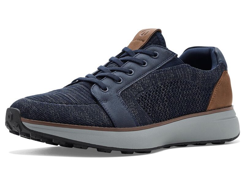 ノンブッシュ メンズ シューズ オックスフォード レース ニット Nunn Bush Kore Swift Knit Lace Toe Oxford Navy ネイビー