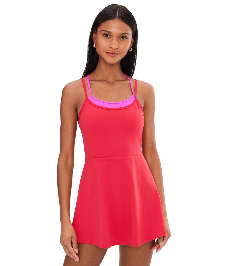 ビーチライオット レディース トップス ワンピース Beach Riot Viola Dress Royal Red レッド