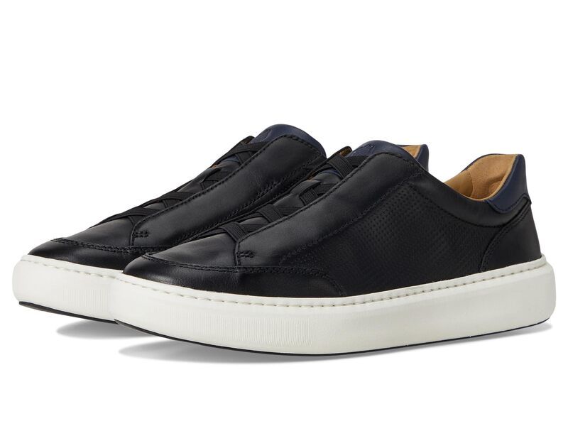 ジョンストンアンドマーフィー メンズ シューズ スニーカー レース Johnston Murphy Anderstretch LaceToToe Black Full Grai ブラック