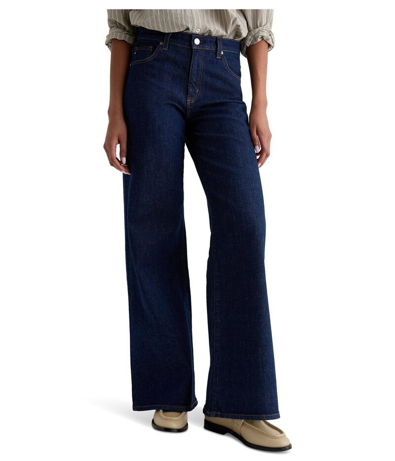 エージージーンズ レディース ボトムス デニムパンツ ワイドレッグ AG Jeans Saige Mid Rise Wide Leg In Symmetry Symmetry