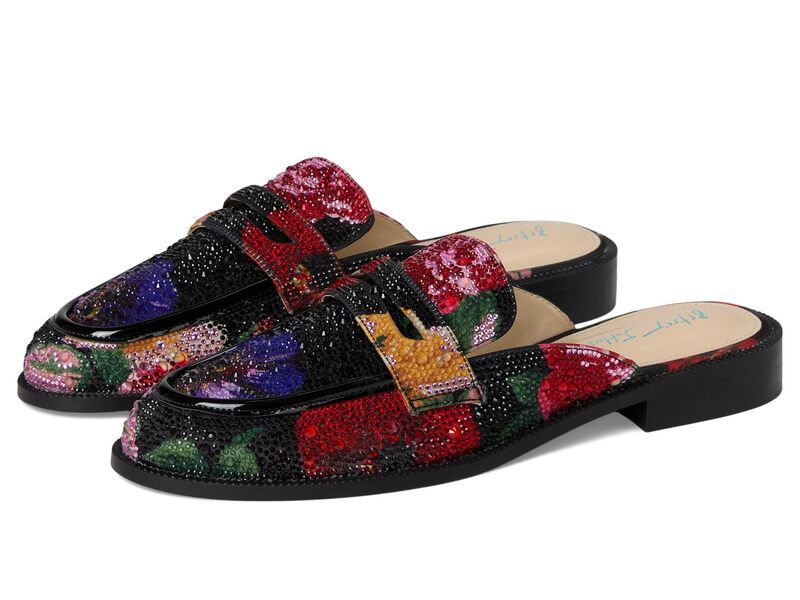 ブルーバイベトシージョンソン レディース シューズ ブーツ・レインブーツ Blue by Betsey Johnson Liona Black Flower Mu ブラック