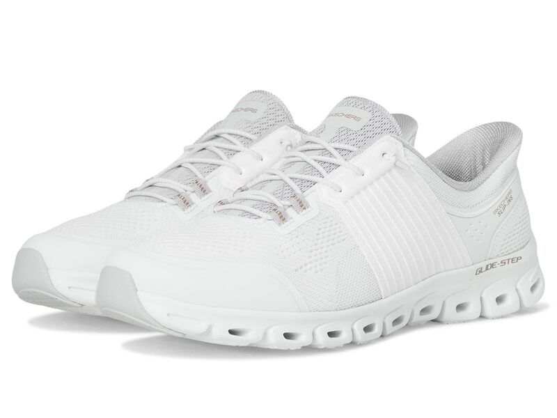 スケッチャーズ レディース シューズ スニーカー SKECHERStargaze Hands Free Slipins WhiteGrey ホワイト